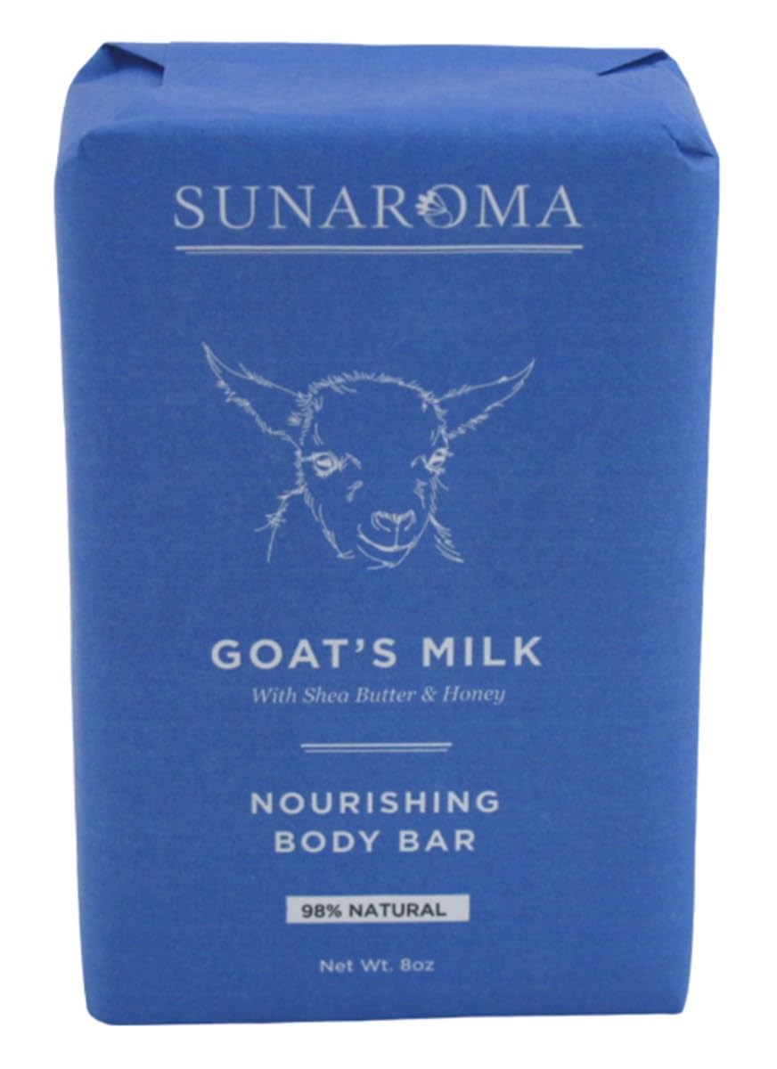 SUNAROMA soap bar in shower setting demonstrating gentle lather and easy rinsing benefit
