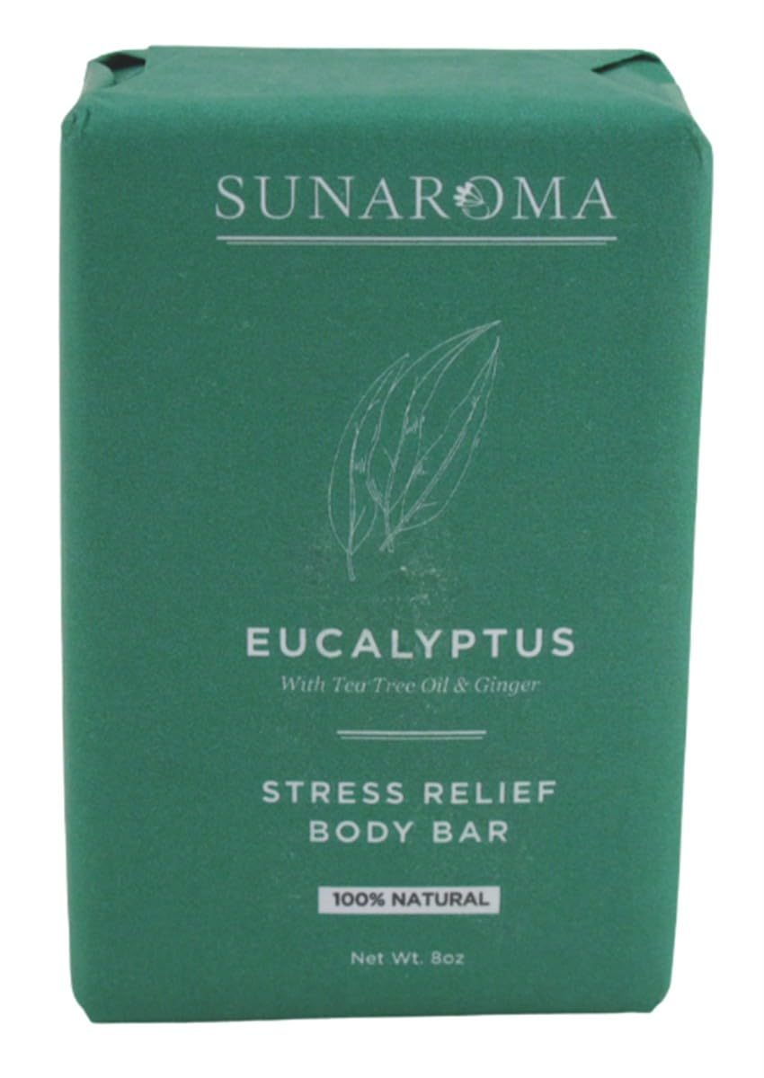 SUNAROMA soap in shower use demonstrating refreshing cleanse and easy rinsing