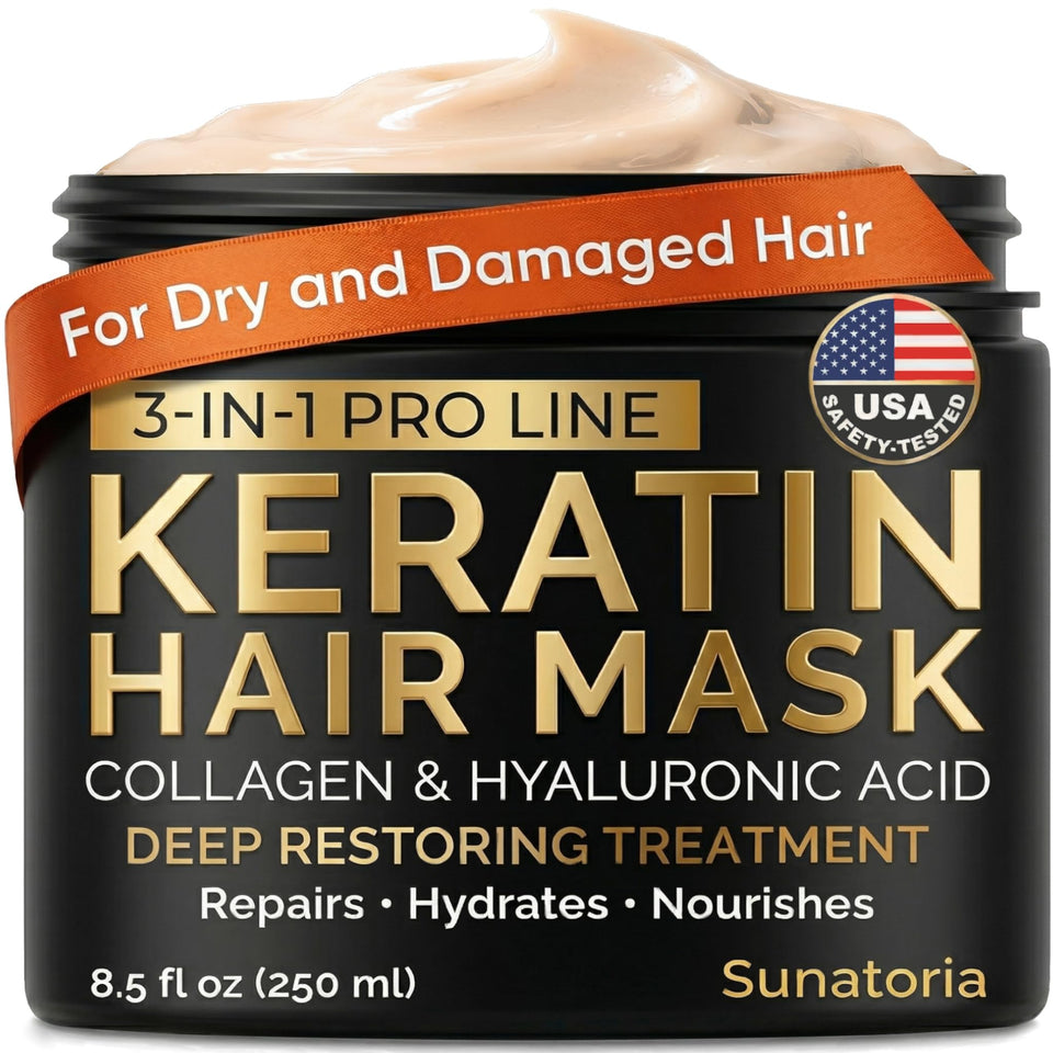 SUNATORIA front jar view showing packaging and repair benefits