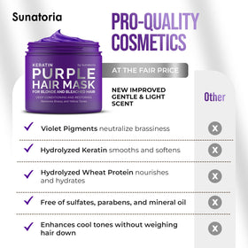 SUNATORIA comb running through hair after rinse showing smoother strands