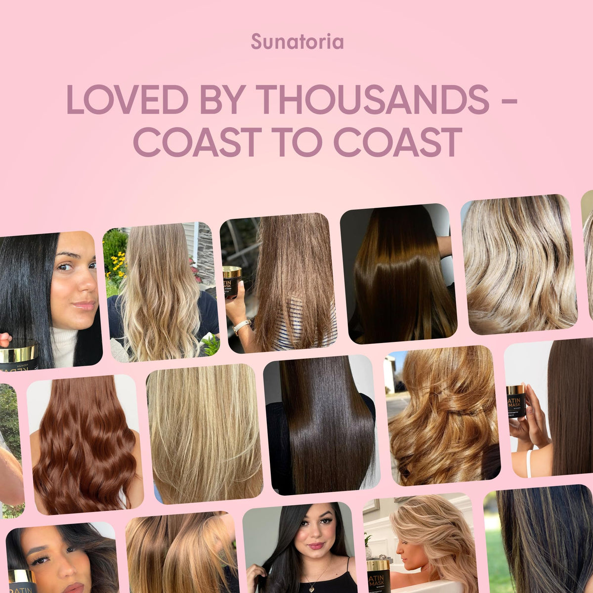 SUNATORIA label close-up highlighting key actives and clean formula