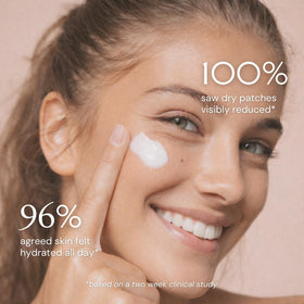 Sunborn Organics used on face highlighting gentle hydration benefits