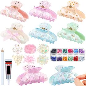 Suncalla front packaging showing six acrylic clips and decorations for easy crafting