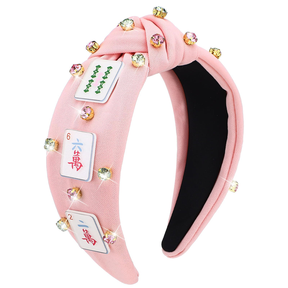 Suncalla front view pink headband showing style and secure hold