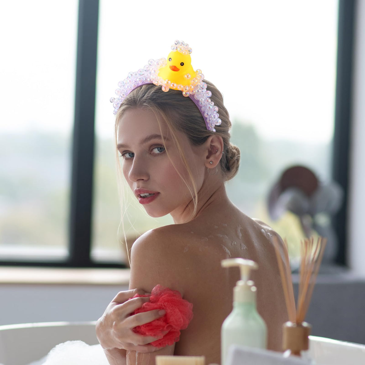 Suncalla headband styled on party table showing whimsical accessory for events