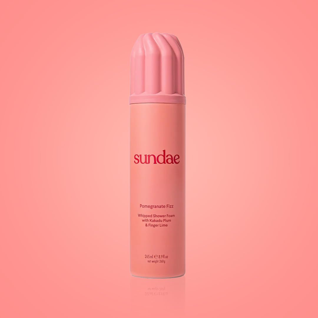 sundae bottle in a shower scene illustrating daily ritual and fresh aromatic benefit