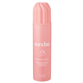sundae front packaging showing bottle and label, attractive shelf appeal