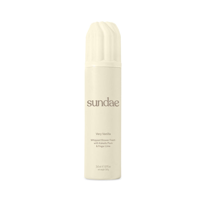 sundae front packaging showing bottle and vanilla scent for easy identification