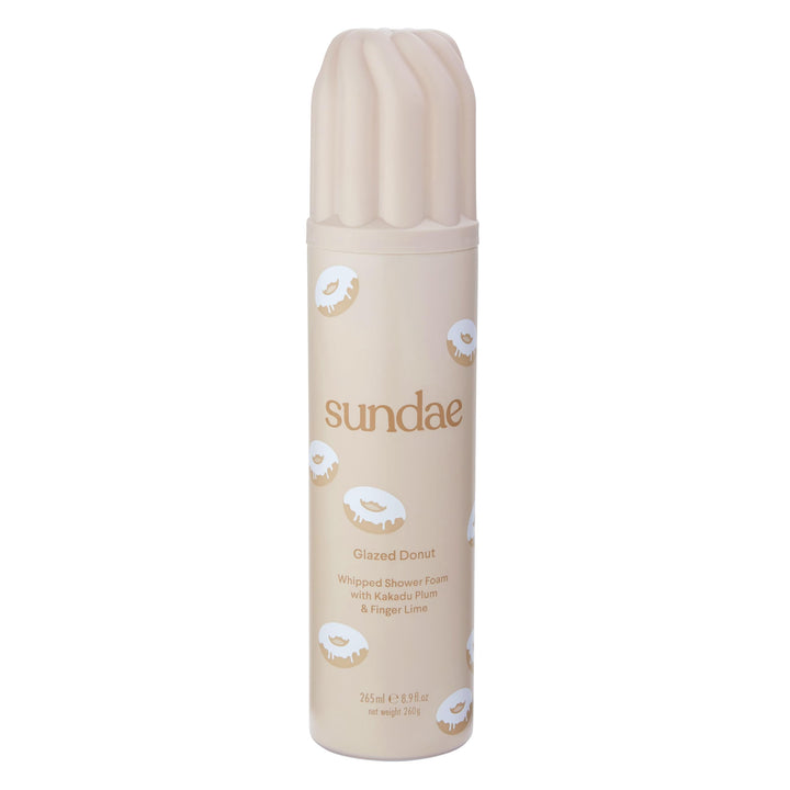 sundae front packaging showing bottle and Glazed Donut label for easy identification