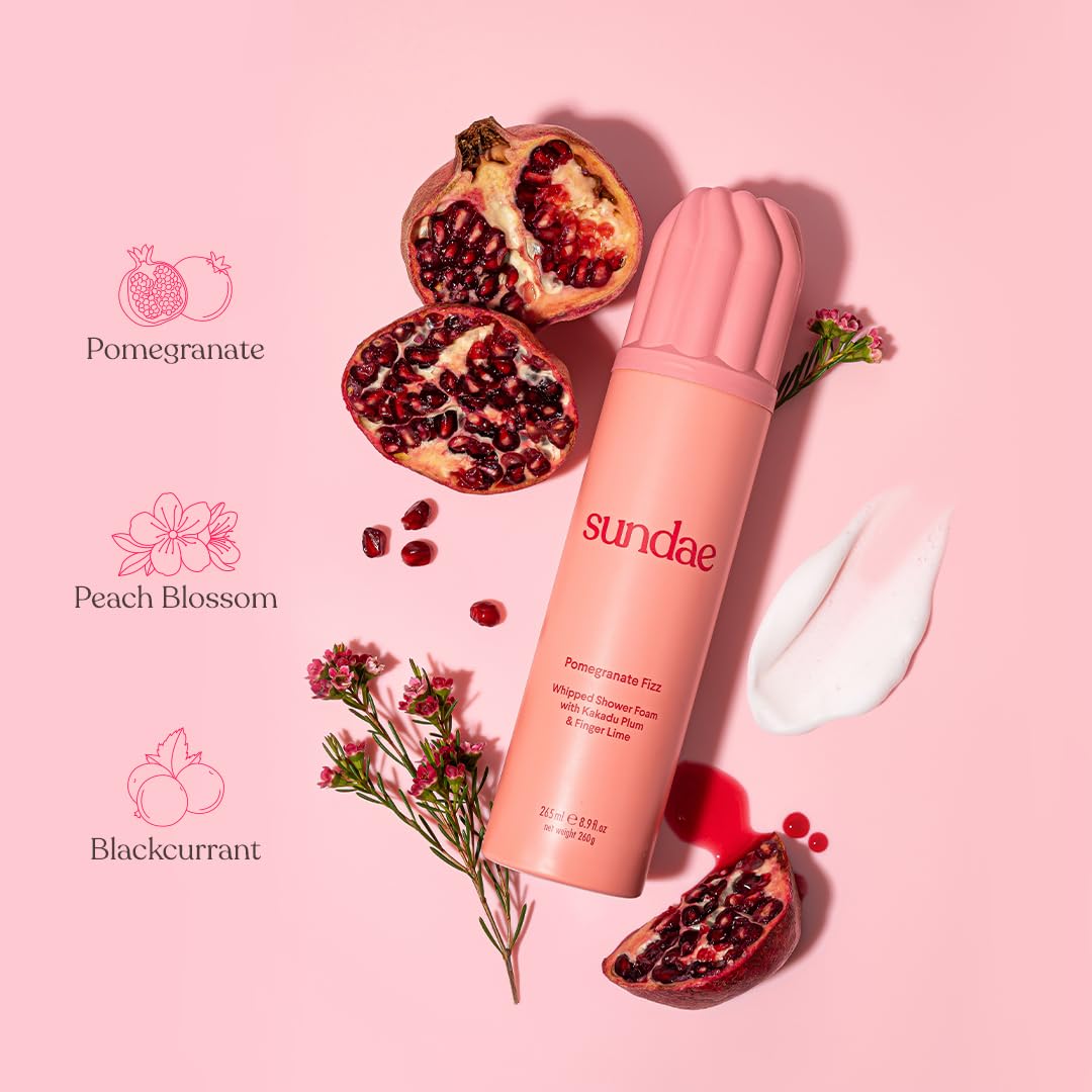 sundae whipped lather close-up showing creamy texture and quick-rinse feel benefit