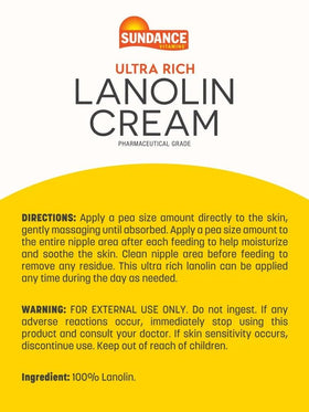 Sundance cream texture close-up showing rich lanolin for deep hydration