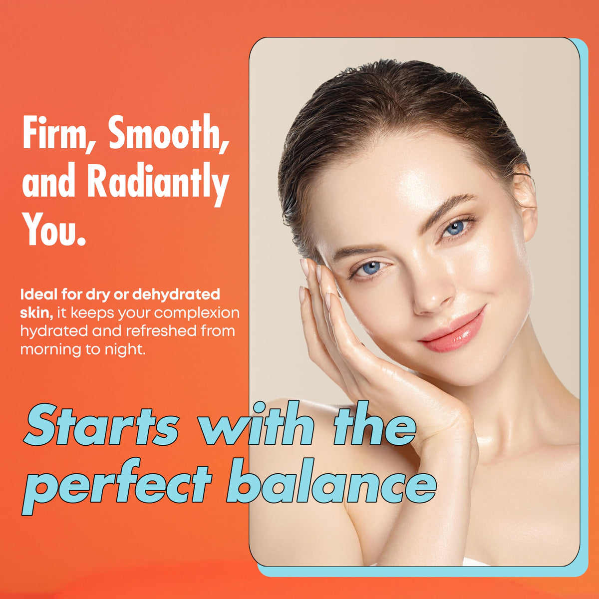 Sunday Essence dropper dispensing a clear serum for precise application