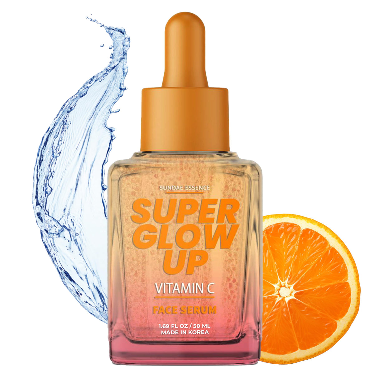 Sunday Essence front packaging showing clean K‑beauty design and size