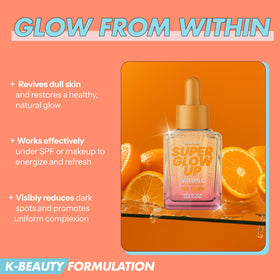Sunday Essence serum on hand demonstrating drop size and actual scale