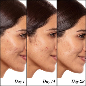 Sunday Riley applied at night in routine showing how to layer benefits during sleep