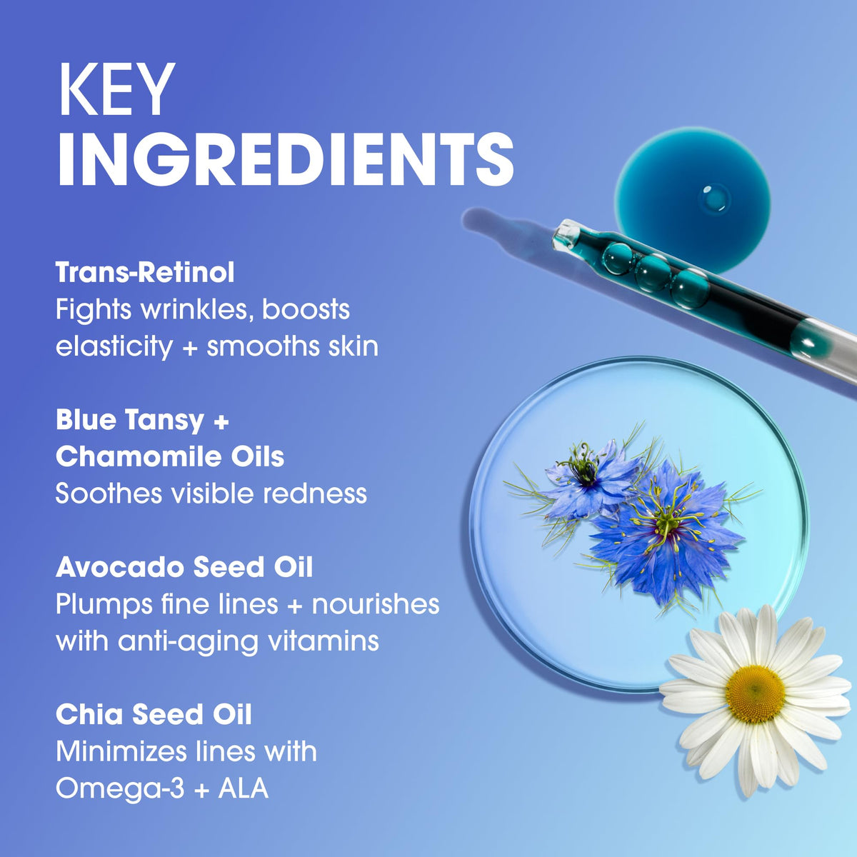 Product applied during evening routine on bedside table, conveying overnight skin renewal