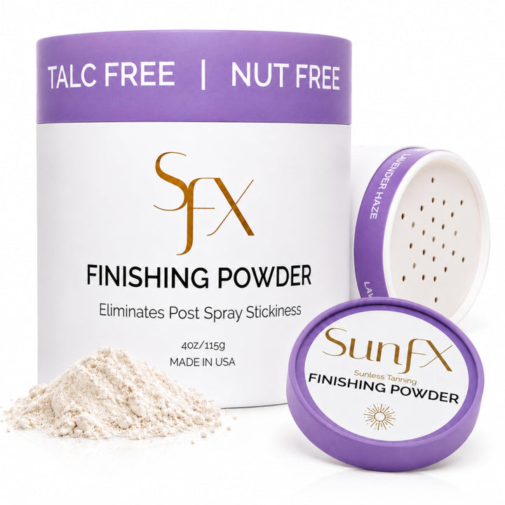 SunFX front packaging lavender haze jar showing product and label benefit