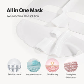 SUNGBOON EDITOR hand applying mask at night demonstrating easy overnight use