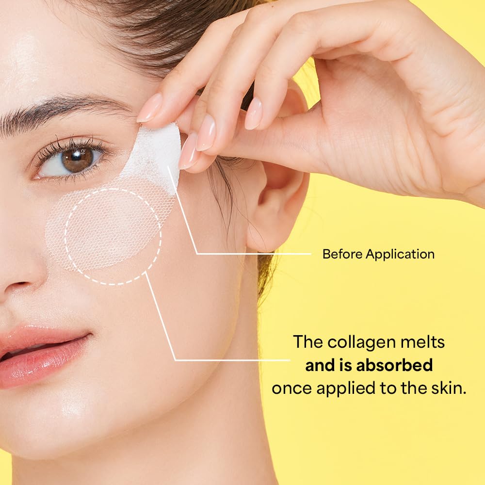 SUNGBOON EDITOR applying patch under eye for instant hydration