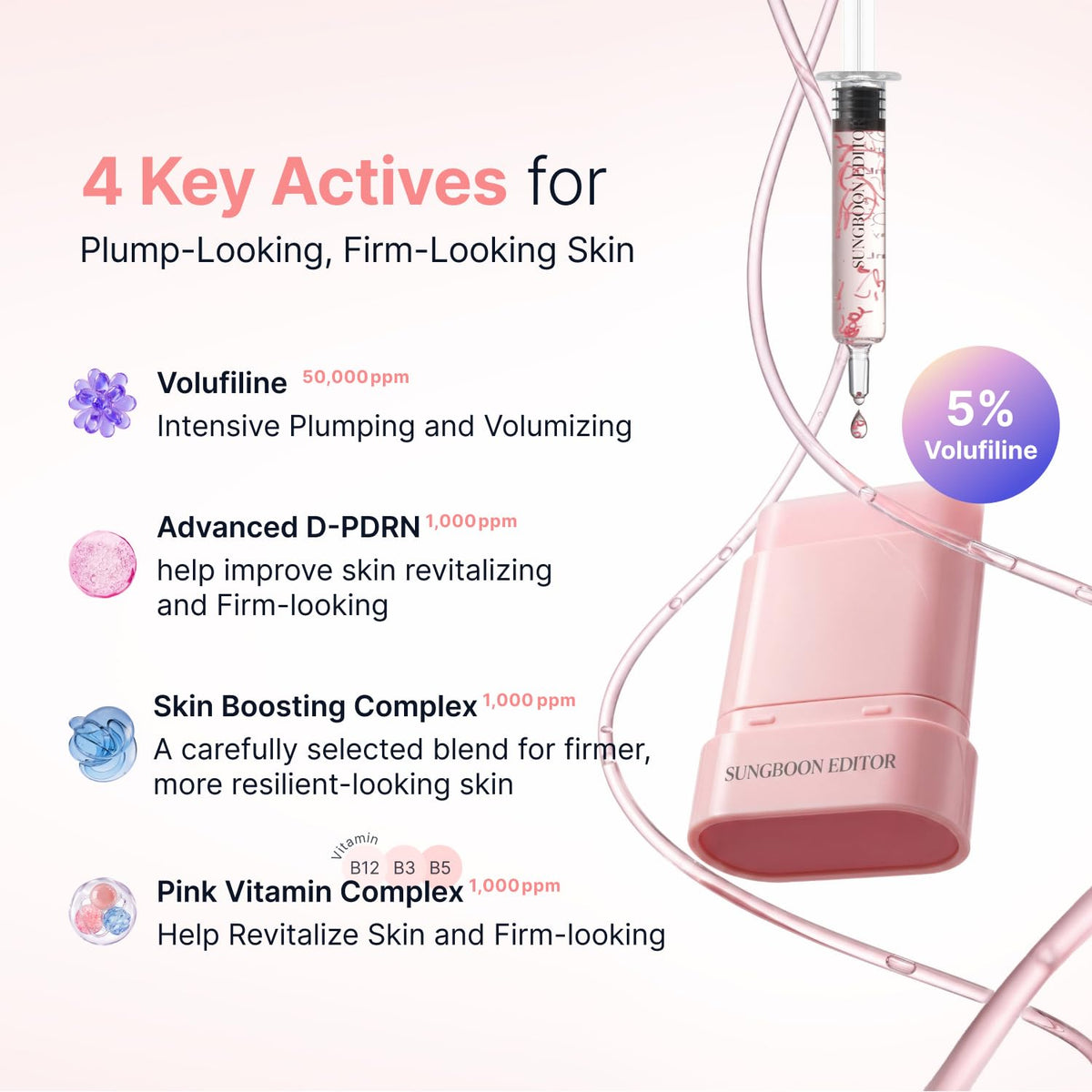SUNGBOON EDITOR applying balm to cheek for instant plumping