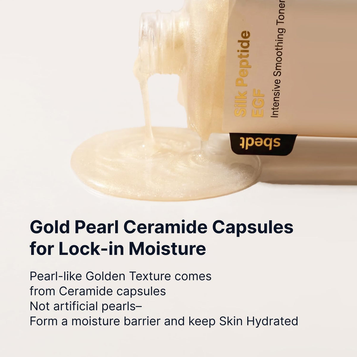 SUNGBOON EDITOR ceramide capsules visual illustrating moisture-sealing benefit for hydration