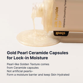 SUNGBOON EDITOR ceramide capsules visual illustrating moisture-sealing benefit for hydration