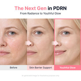SUNGBOON EDITOR close-up label highlighting PDRN and pink vitamin complex