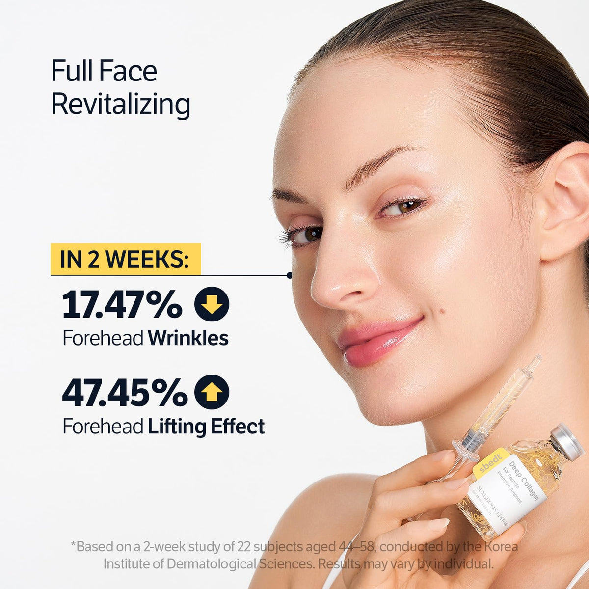 SUNGBOON EDITOR single drop dispensed on skin showing targeted application control