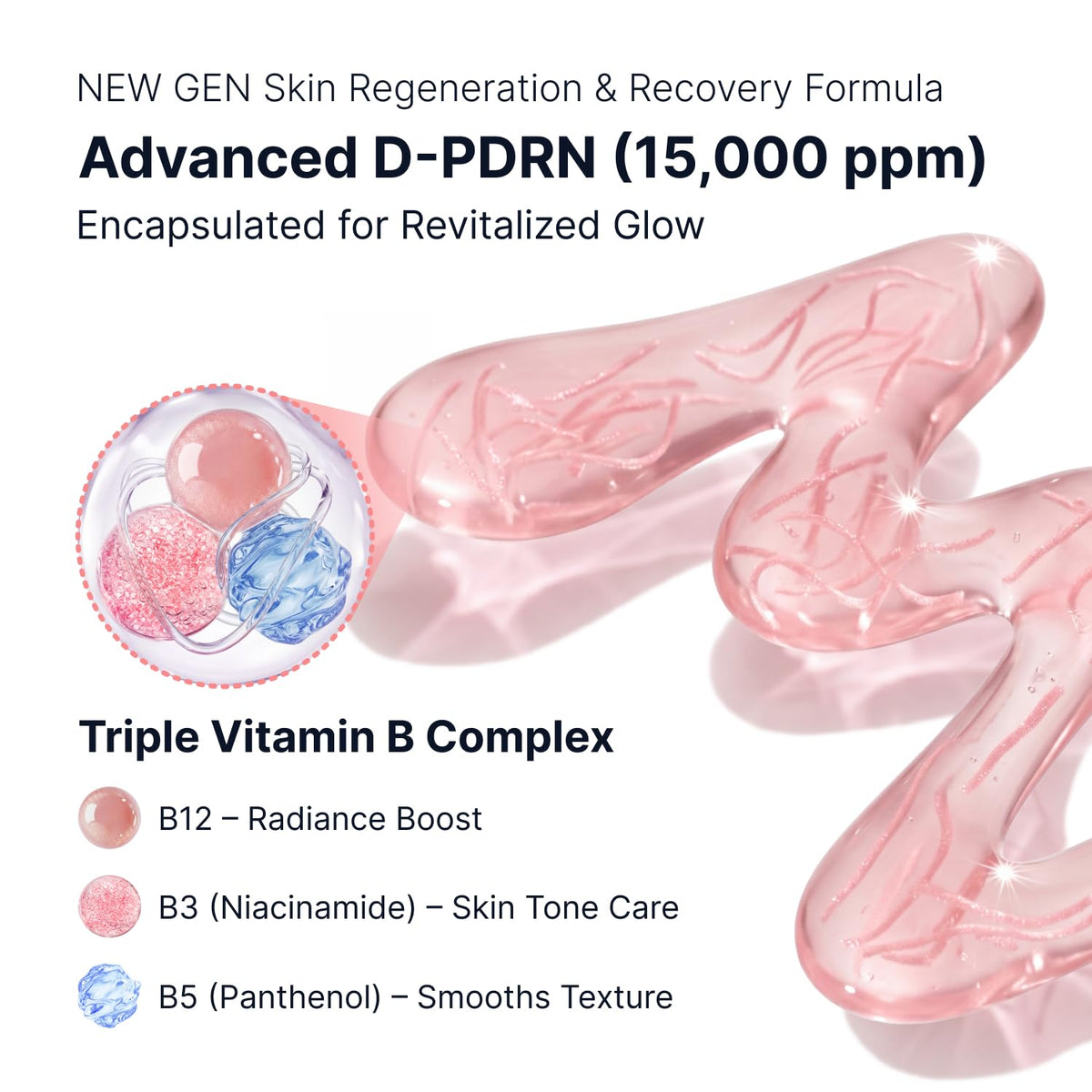 SUNGBOON EDITOR ingredients label detail highlighting PDRN and peptides benefits