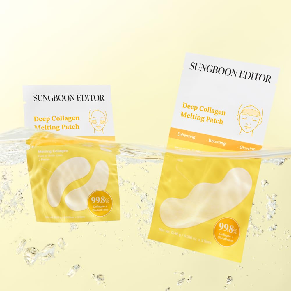 SUNGBOON EDITOR patch placed on neck to target fine lines