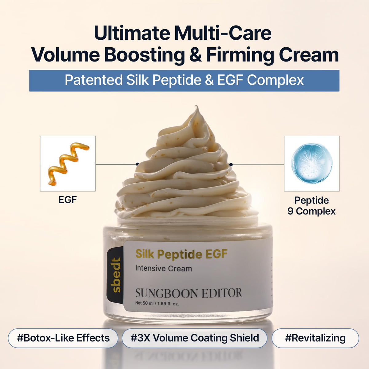 SUNGBOON EDITOR open jar showing creamy texture that hydrates and smooths