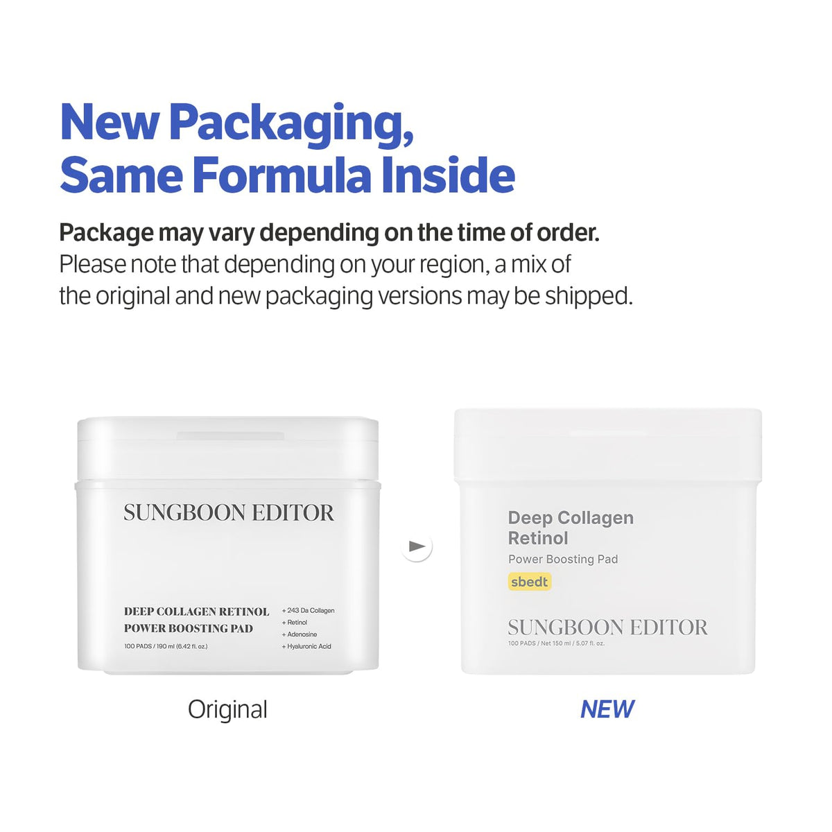 SUNGBOON EDITOR pad close-up texture highlighting soft fiber and gentle exfoliation