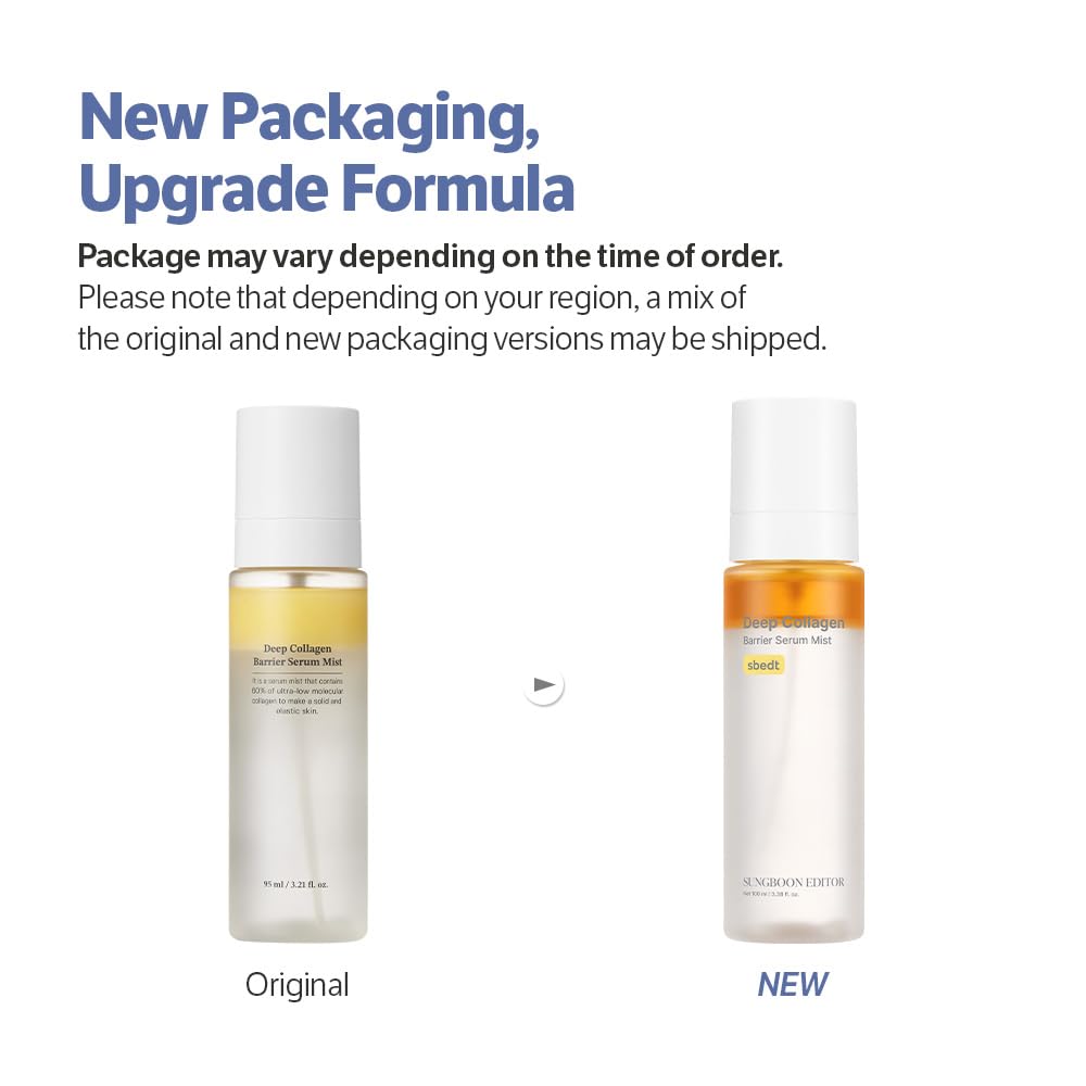 SUNGBOON EDITOR spray nozzle action releasing fine mist for instant hydration