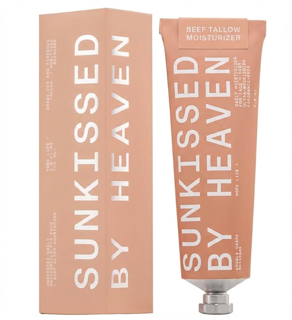 sunkissed by heaven jar front view showing clean label and compact size