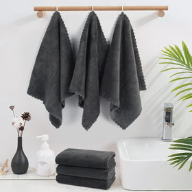 SUNLAND folded stack highlighting multiple reusable towels for rotation