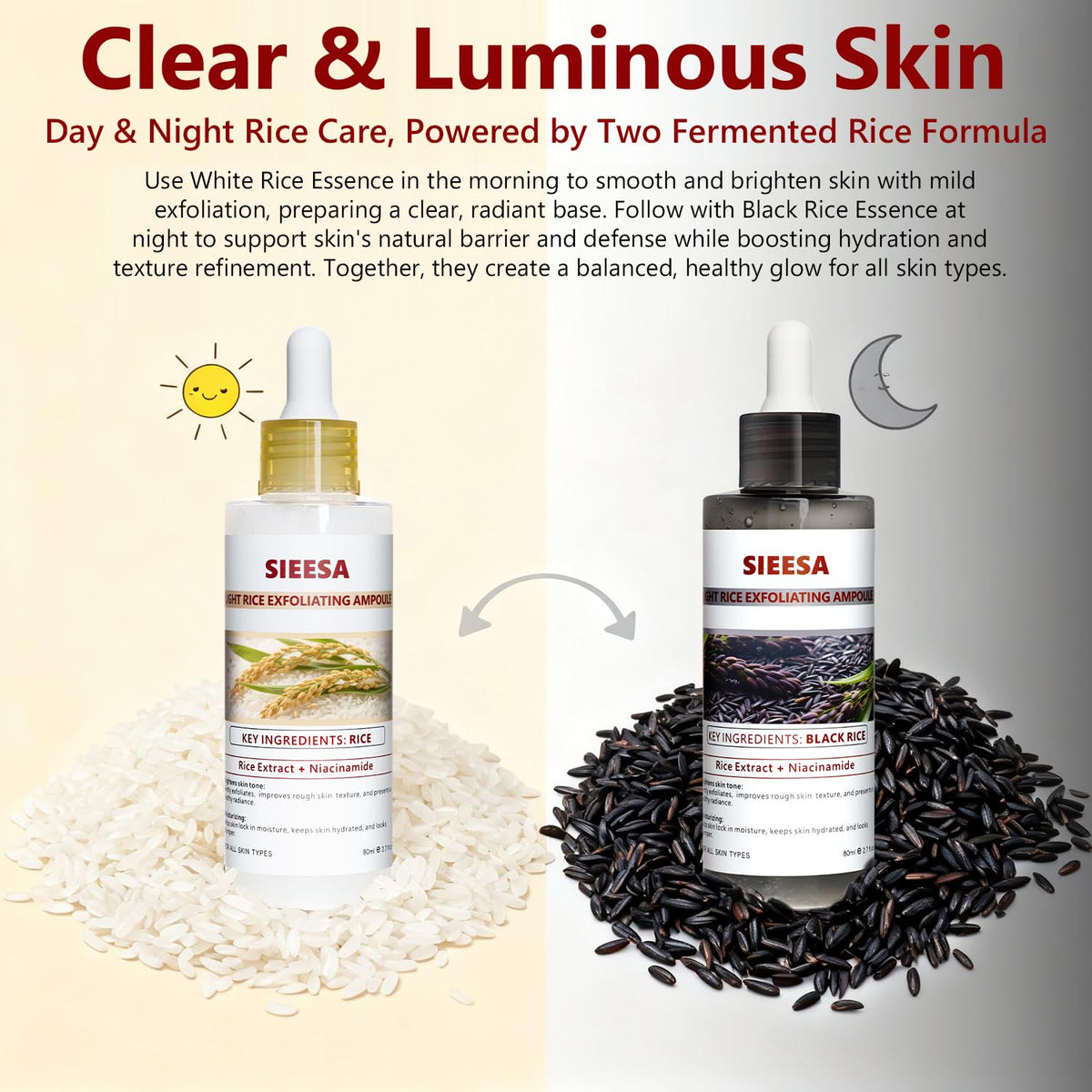 sunohyesla product applied on hand demonstrating smooth absorption