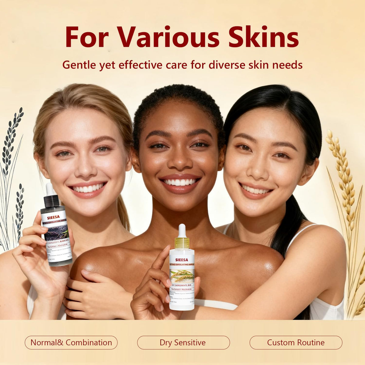 sunohyesla ampoule on bathroom counter suggesting daily routine use