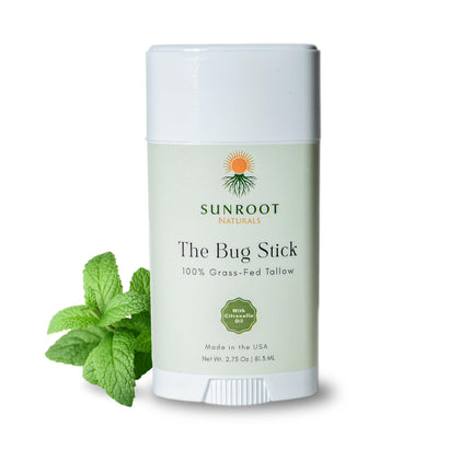 Sunroot Naturals front packaging showing label and scent for clear product identity and benefit