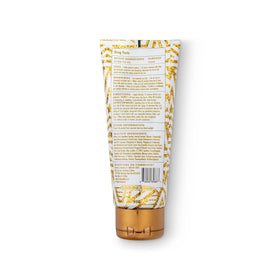 Sunshine & Glitter label and ingredients list promoting mineral zinc oxide protection
