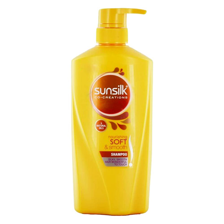 Sunsilk front label showing product name and benefits for easy identification