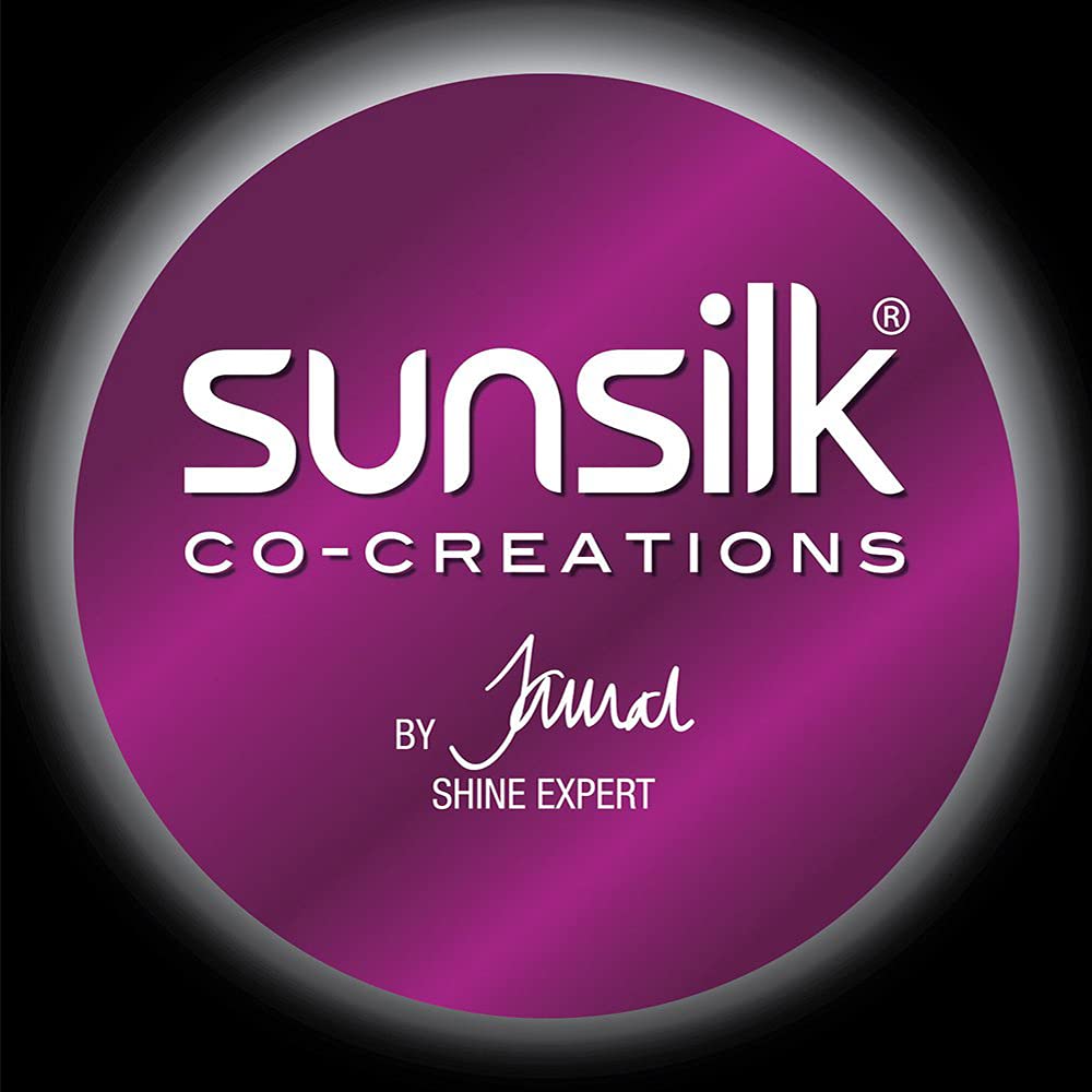 Sunsilk rich lather on hair illustrating effective cleansing and shine