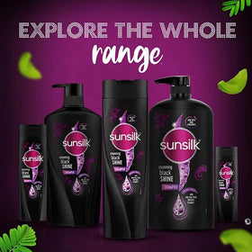 Sunsilk shampoo and conditioner pair emphasizing complete routine benefits
