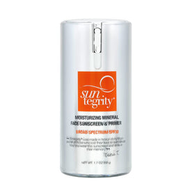 Suntegrity front packaging showing mineral face cream and SPF protection benefit