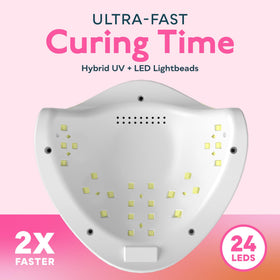 SUNUV SUN5 removable base open for easy cleaning and pedicure access