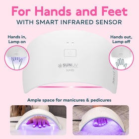 SUNUV SUN9C boxed product with manual showing ready-for-gift and travel ease