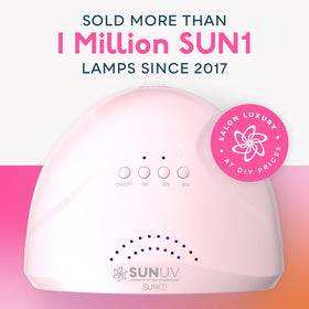 SUNUV SUNone open interior revealing LED layout for even curing and faster results