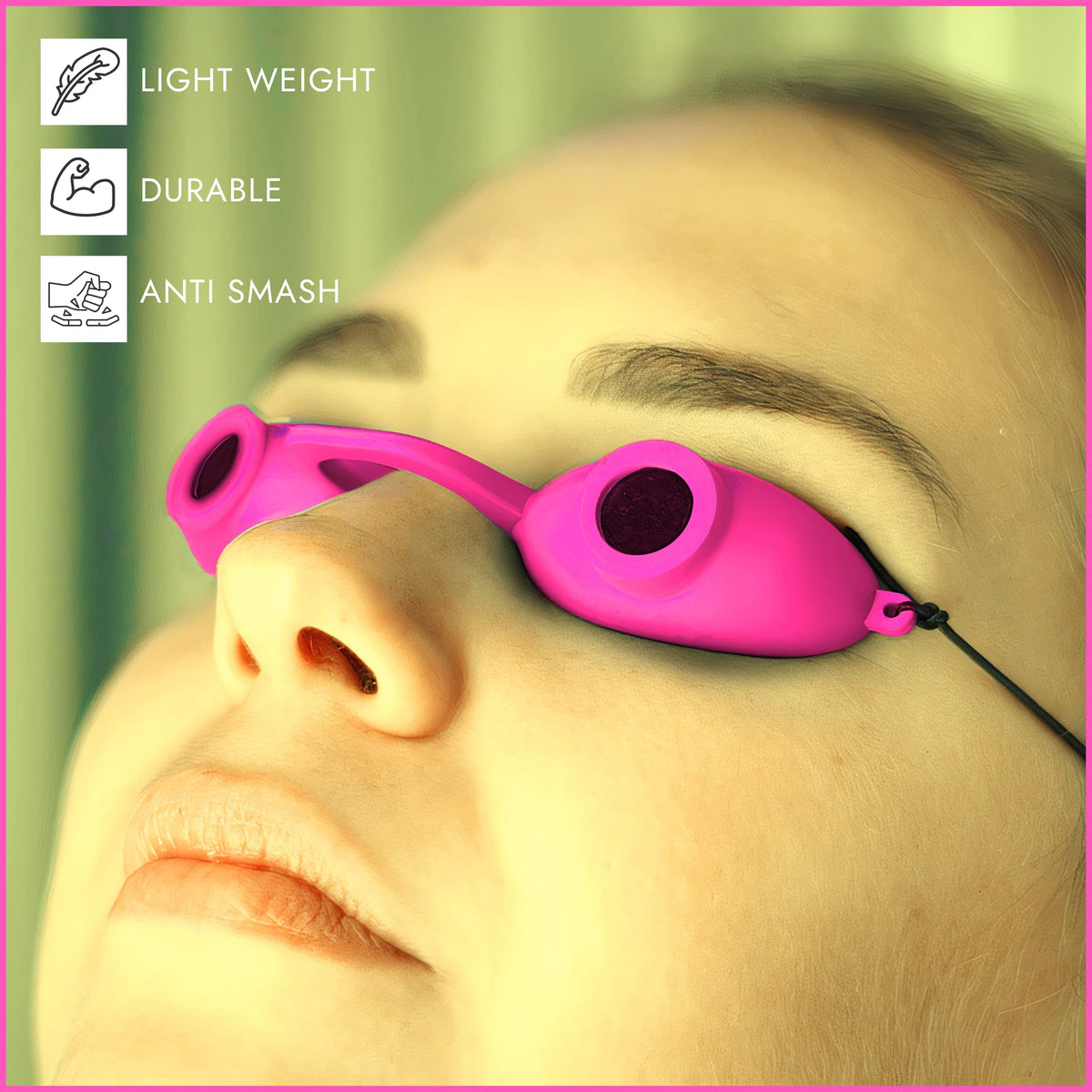 Super Sunnies size comparison in hand showing compact lightweight convenience