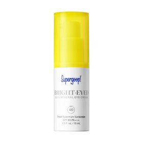 Supergoop! front packaging showing product and SPF benefits