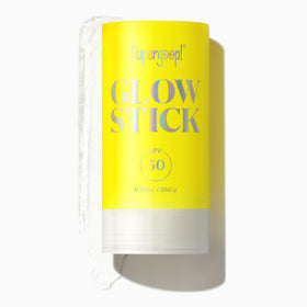 Supergoop! Glow Stick front packaging showing compact travel-friendly SPF benefit