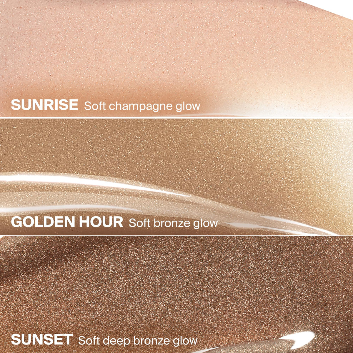 Supergoop! bottle among makeup items showing easy layering under foundation benefit